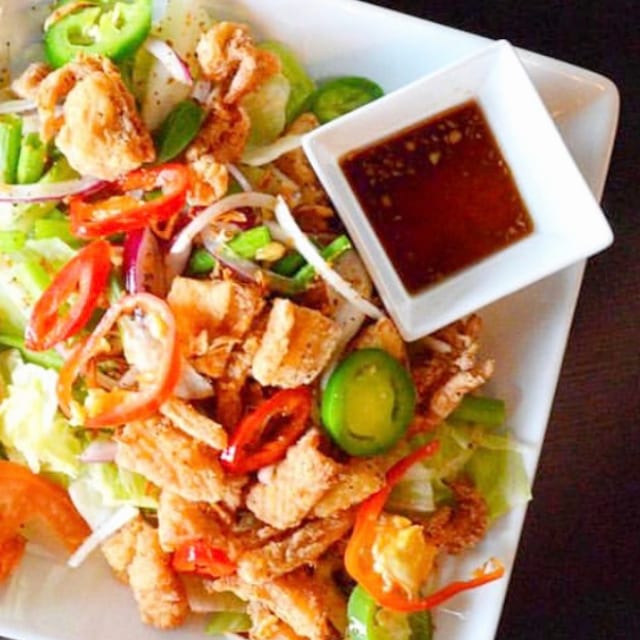 HH Deep Fried Salmon Belly (Bung Ca Hoi Chien).